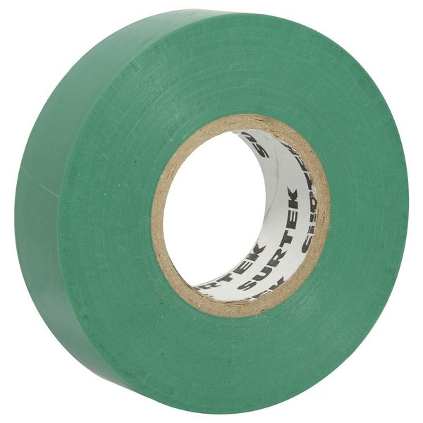 Surtek Green Insulating Tape 9M 138005